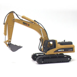 1:50 Dump Truck Excavator Wheel Loader Diecast Metal Model Construction Vehicle Toys For Boys Christmas Birthday Gift Car