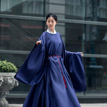 Load image into Gallery viewer, Halloween Costume for Couples Reverse Role Blue Green Red Stage Costume Woman Male Hanfu Ancient Chinese Costume Men