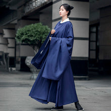 Load image into Gallery viewer, Halloween Costume for Couples Reverse Role Blue Green Red Stage Costume Woman Male Hanfu Ancient Chinese Costume Men