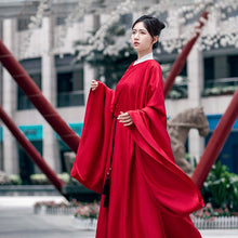 Load image into Gallery viewer, Halloween Costume for Couples Reverse Role Blue Green Red Stage Costume Woman Male Hanfu Ancient Chinese Costume Men