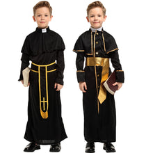 Load image into Gallery viewer, Halloween Medieval Boy Girls Cosplay Costumes Birthday Party Children Adult Men Magician Costume Sets