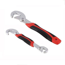 Load image into Gallery viewer, Hand Tool Set Water Pipe Wrench 2pcs Adjustable Grip Wrench Set 9-32mm Ratchet Wrench Spanner Universal Wrench Set