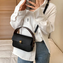 Load image into Gallery viewer, Handbag Office 2022 Retro Famous Brand PU Leather Women&#39;s Designer Handbag Luxury Brand Female One Shoulder Crossbody Flap Bags