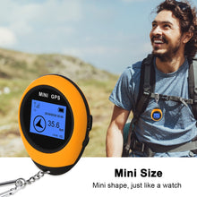 Load image into Gallery viewer, Handheld Mini GPS Navigation Mini GPS Real Time Keychain PG03 GPRS USB Rechargeable Compass For Outdoor Sport Travel Hiking