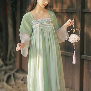 Hanfu Dress Cosplay Chinese Dress Cheongsam Chinese Traditional Clothes Fairy Dress Qipao Spring Skirt Hanfu Women Chinese Style