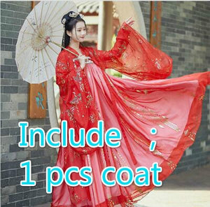 Hanfu Women Costume Elegant Traditional Chinese Style Hanfu Princess Dress Ancient Folk Tang Suit Fairy Performance Clothing
