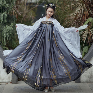 Hanfu Women Costume Elegant Traditional Chinese Style Hanfu Princess Dress Ancient Folk Tang Suit Fairy Performance Clothing