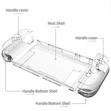 Load image into Gallery viewer, Hard PC Protection Cover For Nintend Switch NS NX Case Transparent Crystal Shell Console Controller Accessories With Stand Cases