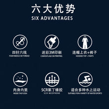 Load image into Gallery viewer, 2022 Neoprene Scuba Diving wetsuit 3/5 mm Winter Warm  Men Hood Surfing Front Zipper Snorkeling Spearfishing Hooded Diving Suit