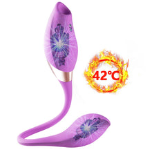 Load image into Gallery viewer, Heating Sucking Double Vibrarors For Women Clitoral Stimulation Sucker Blowjob Anal Dildos Vibrators Female Sex Toys For Couple