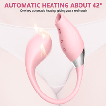 Load image into Gallery viewer, Heating Sucking Double Vibrarors For Women Clitoral Stimulation Sucker Blowjob Anal Dildos Vibrators Female Sex Toys For Couple