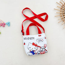 Load image into Gallery viewer, Hello Kitty Shoulder Bags Sanrio Anime Peripherals Children Messenger Bag Kulomi Melody Cinnamoroll Cartoon Printing Handbag