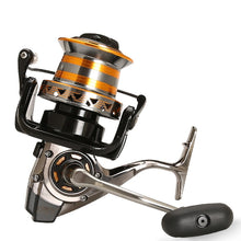 Load image into Gallery viewer, Large Far Throw Fishing Reel DH 9000-12000 Series Metal Bevel Cup Freshwater Reservoir Lure Distant Wheel