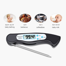 Load image into Gallery viewer, High Quality Foldable Food Thermometer Probe Digital BBQ Kitchen Meat Kitchen Thermometer Liquid Water Oil Temperature Gauge