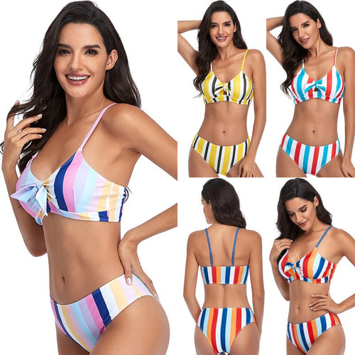 High Waist Bikini Set Swimsuit Women 2021 Beachwear Two Piece Brazilian Sexy Bathing Suit Ladies Swim Suits
