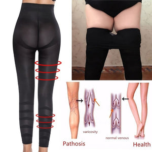 High Waist Leggings Women Sculpting Sleep Leg Legging Tummy Control Skinny Panties Slimming  Leggings Thigh Slimmer Pants
