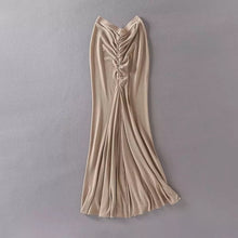Load image into Gallery viewer, High waist bag hip half-length skirt female ruffled sexy slim skirt high street fashion Kardashian long skirt ins