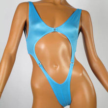Load image into Gallery viewer, Hollow Out High Cut Thong Bikini Bodysuit Tights Body Sexy Hot Erotic Lingerie One Piece Japanese Sukumizu Backless Bodies Tops
