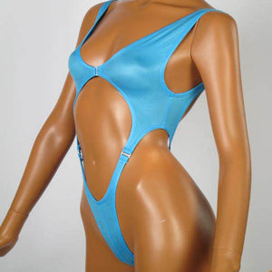 Hollow Out High Cut Thong Bikini Bodysuit Tights Body Sexy Hot Erotic Lingerie One Piece Japanese Sukumizu Backless Bodies Tops