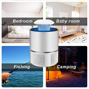 Home LED Mosquito Repellent Killer Lamp USB Electric Bug Fly Insect Pest Trap Light Bedroom Indoor USB Ports Power Equipment