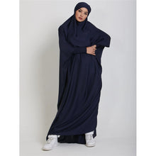 Load image into Gallery viewer, Hooded Abaya Muslim Women Prayer Garment Hijab Dress Arabic Robe Overhead Kaftan Khimar Jilbab Eid Ramadan Gown Islamic Clothes
