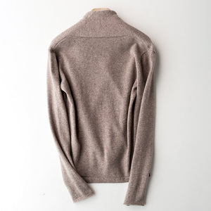 Hot Sale 100% Pure Wool Knitted Sweater Women V-neck Long Sleeve Standard Cashmere Knitwear Winter New Fashion Female Jumpers