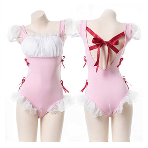 Hot Sale Lolita Cosplay Anime Sexy Costumes Perspective Lingerie Underwear Maid Classical Erotic Lace Outfit SM Porno Suit Women