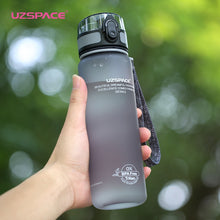 Load image into Gallery viewer, Hot Sports Water Bottle 500ML 1000ML Protein Shaker Outdoor Travel Portable Leakproof Drinkware Plastic My Drink Bottle BPA Free