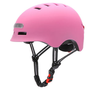 Illuminated Warning Light Helmet Motorcycles Cycling Electric Scooter Balance Car & Single Lens Visors Moto Casco Safety Helmets