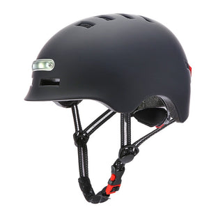 Illuminated Warning Light Helmet Motorcycles Cycling Electric Scooter Balance Car & Single Lens Visors Moto Casco Safety Helmets