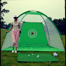 Load image into Gallery viewer, Indoor Outdoor 2m*1.4m*1m Golf Practice Net Golf Hitting Cage Garden Grassland Practice Tent Golf Training Equipment