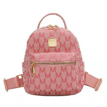 Load image into Gallery viewer, Jacquard pano retro carta designer de luxo pequena mochila para as mulheres  verão na moda meninas estudantes volta packs Ja