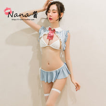 Load image into Gallery viewer, Japanese Bunny Girl Women Underwear Cosplay Costumes Role Play Maid Outfit Sexy Sailor Month Erotic Lingerie School Girl Uniform