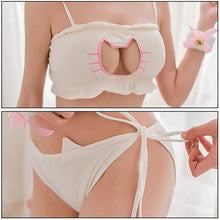 Load image into Gallery viewer, Japanese Lingerie Anime Cute Cat Keyhole Outfit Cosplay Costume Babydoll Plus Size Lingere