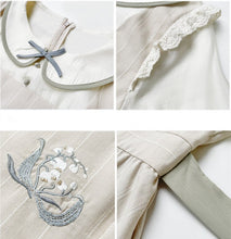 Load image into Gallery viewer, Japanese Sweet Cute Kawaii Dress Women Lolita Vestido Autumn Doll Collar Embroidery Princess Dress Lovely Vestidos de Fiesta