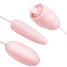 Load image into Gallery viewer, Jump egg tongue lick three jump female masturbation G-point stimulation massage vibration fun products