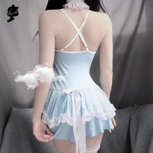 Load image into Gallery viewer, Kawaii Lingerie Amine Sexy Maid Cosplay Clothes Lolita Dress Girls Woman Waitress Party Stage Costumes Japanese Cafe Outfits