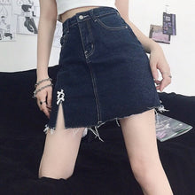 Load image into Gallery viewer, Kawaii Mini Summer Skirt Women Elegant Japanese Vintage A-line Sweet Skirt Female Skater Lolita Beach Party Casual Skirt 2021