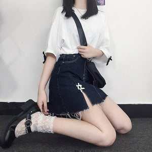 Kawaii Mini Summer Skirt Women Elegant Japanese Vintage A-line Sweet Skirt Female Skater Lolita Beach Party Casual Skirt 2021