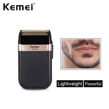 Load image into Gallery viewer, Kemei Electric Shaver for Men Twin Blade Waterproof Reciprocating Cordless Razor USB Rechargeable Shaving Machine Barber Trimmer