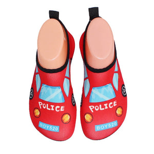 Kids Beach Shoes Cartoon Mickey Minnie Swim Water Shoes For Girls Boys Barefoot Summer Slippers Quick Drying Aqua Socks