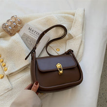 Load image into Gallery viewer, Kiwi Solid Color Simple Small PU Leather Crossbody Bags for Women 2022 Summer Female Elegant Shoulder Handbags Good Purses