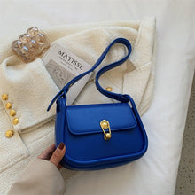 Load image into Gallery viewer, Kiwi Solid Color Simple Small PU Leather Crossbody Bags for Women 2022 Summer Female Elegant Shoulder Handbags Good Purses