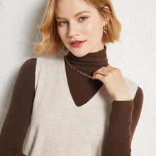 Load image into Gallery viewer, Korean Fashion Autumn 2021 Wool  Knitted Women&#39;s Vests  Loose Y2k Top Pullover Casual Pure Color Cashmere Sweaters Ladies