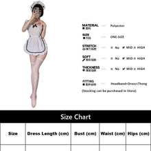 Load image into Gallery viewer, Kostum Cosplay Pembantu Anime Pakaian Cos Pelayan Bar Kopi Putih Desain Hollow Out untuk Wanita Seragam Lingrie Seksi Baru