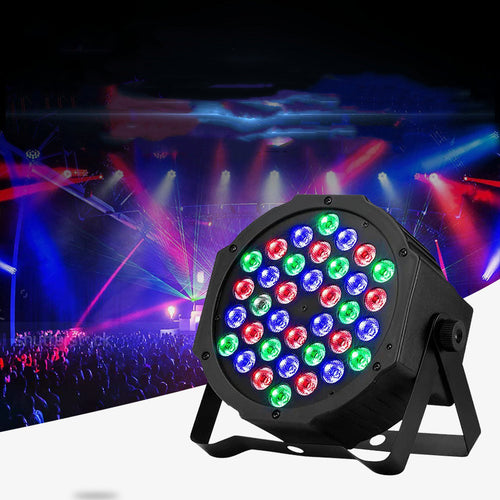 LED Disco Light RGBW LED Stage Light Par Light 16W 36W for Disco DJ Projector Machine Party Light Decoration Stage Lighting