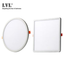Load image into Gallery viewer, LED Downlight Ultra thin Round Square Recessed Lamp 6W 8W 15W 20W 220V Indoor Bathroom Ceiling LED Spot Light