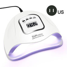 Load image into Gallery viewer, LED Nail Lamp for Manicure 80/54W Nail Dryer Machine UV Lamp For Curing UV Gel Nail Polish With Motion sensing LCD Display