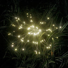 Load image into Gallery viewer, LED Solar Firework Lights Outdoor Waterproof Fairy Garland 90/150 LEDs Light String Garden Lawn Street Christmas Decoration