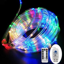 Load image into Gallery viewer, LED Tube Strip lights 8 Play Modes Remote Control USB Garland Outdoor Indoor DIY Decoration Christmas Wedding Garden Tree Lights